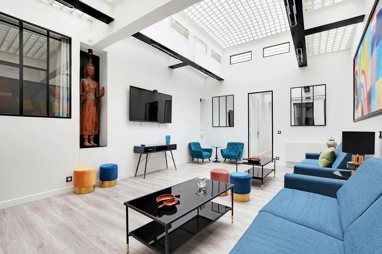 Loft Avec Hammam Cmg - Bastille - Voltaire 아파트 파리